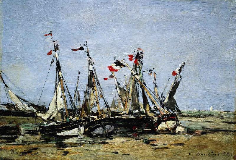 Eugene Boudin Trouville oil painting picture